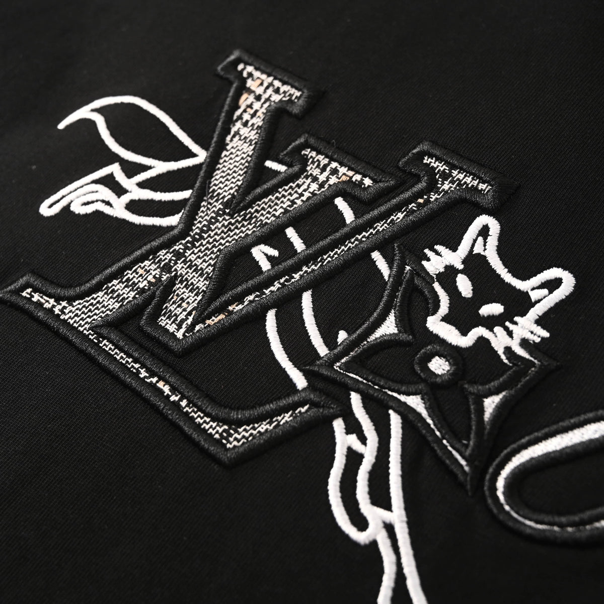 Louis Vuitton Signature Fox Embroidery Tee | Modern Luxury Casual