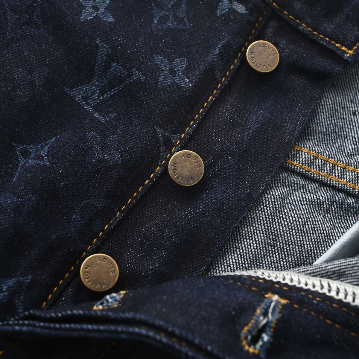 Louis Vuitton All-Over Monogram Denim Shorts | Luxury Summer Streetwear