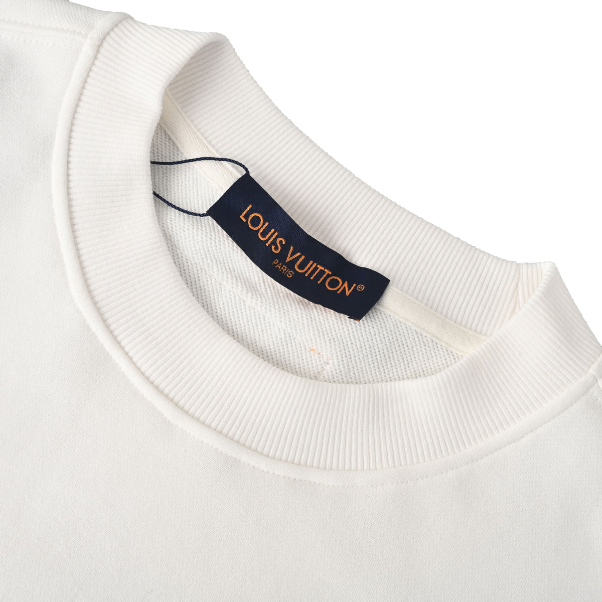 Louis Vuitton Embroidered Monogram Letter Sweatshirt | Designer Crewneck Pullover for Elevated Casual Streetwear