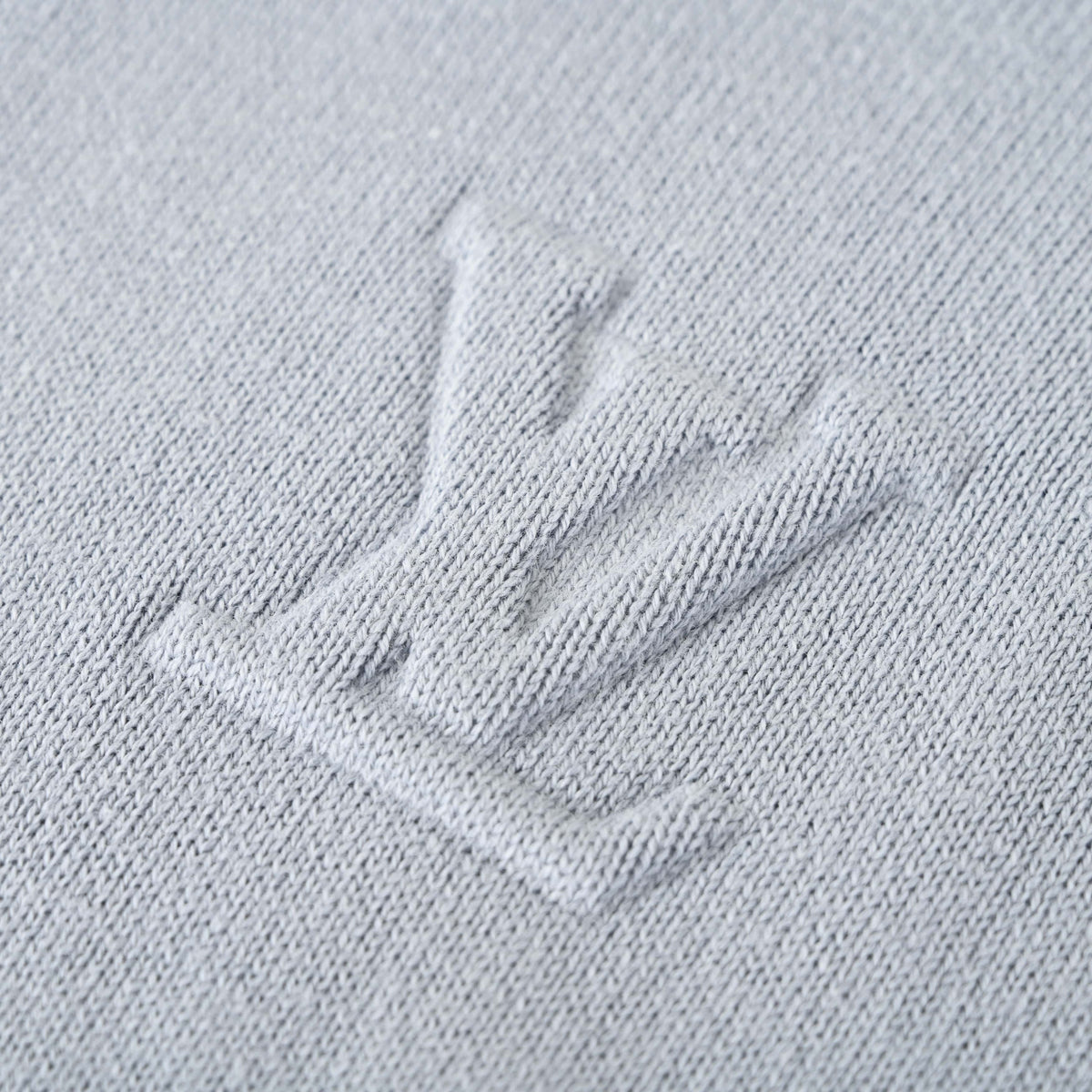Louis Vuitton Colorblock Relief Logo Knit T-Shirt | Designer Knitwear
