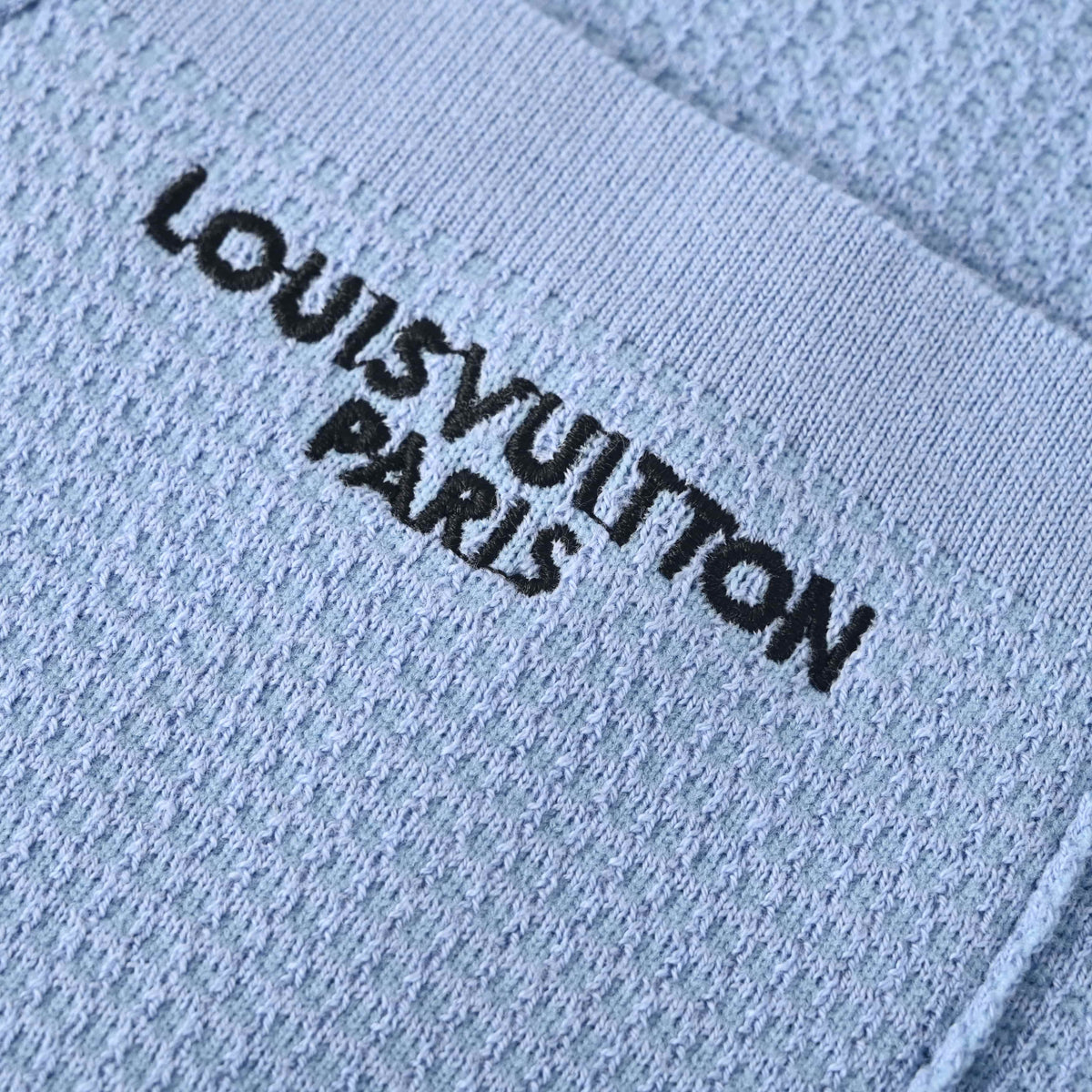 Louis Vuitton Embroidered Pocket Knit Shirt | Luxury Smart Casual