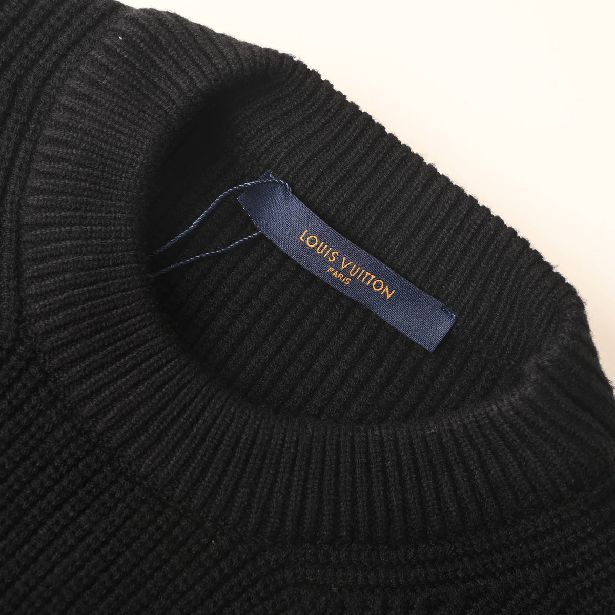 Louis Vuitton Classic Logo Sweater with Crewneck | Designer Knit Pullover for Luxury Casual & City Layering