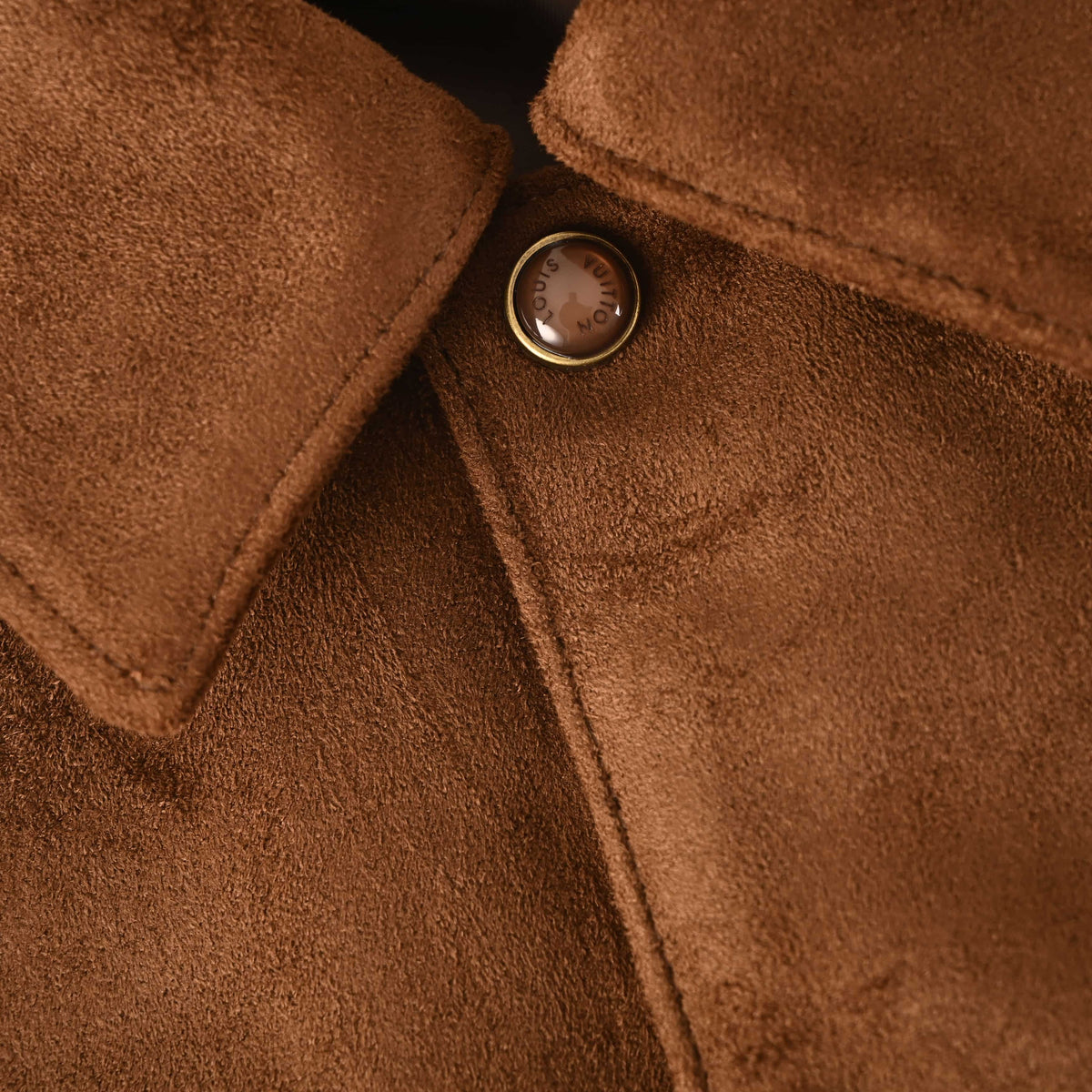 Louis Vuitton Monogram Embroidered Suede Jacket | Luxury Designer Outerwear for Elevated Casual & Streetwear Looks