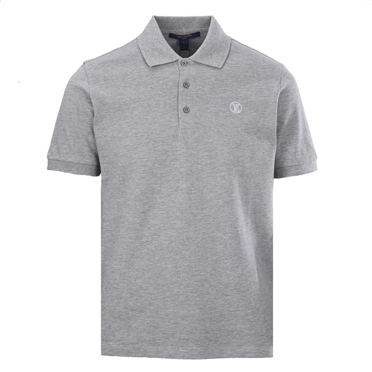Louis Vuitton Classic Letter Embroidery Short-Sleeve Polo Shirt | Luxury Preppy & Smart Casual Style