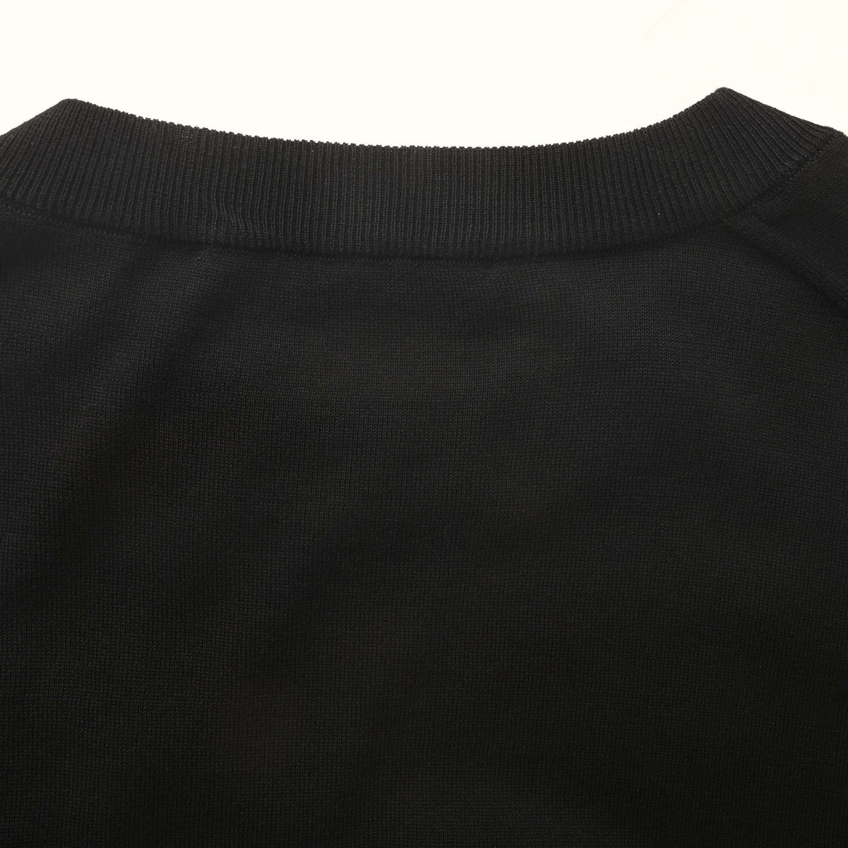 Louis Vuitton Letter Embroidered Cotton Crewneck Sweater with Sleeve Logo Detail | Designer Casual Knitwear