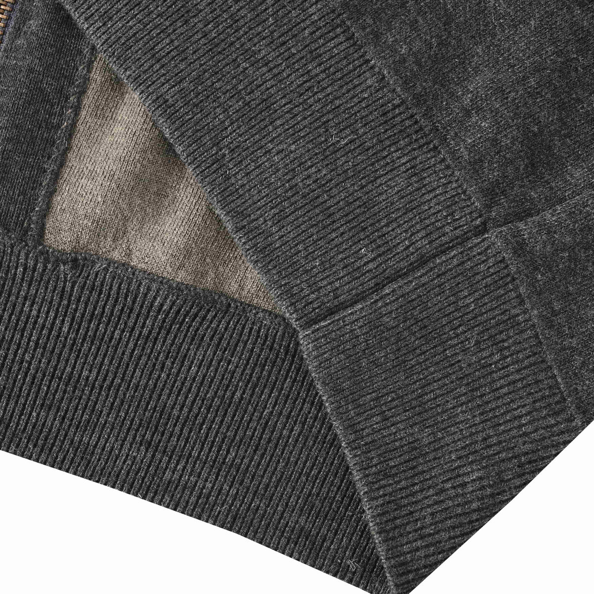 Louis Vuitton Jacquard Collar & Sleeve Knit Jacket | Waist-Defined Double-Knit Sweater Outerwear for Smart-Casual Style