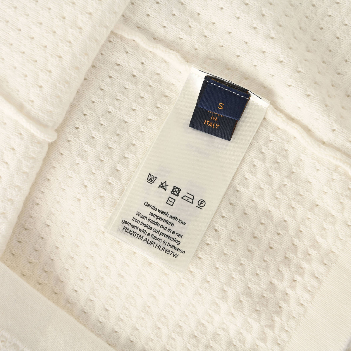 Louis Vuitton Waffle-Texture Embroidered Short-Sleeve Shirt | Luxury Designer Resort & Smart Casual Style