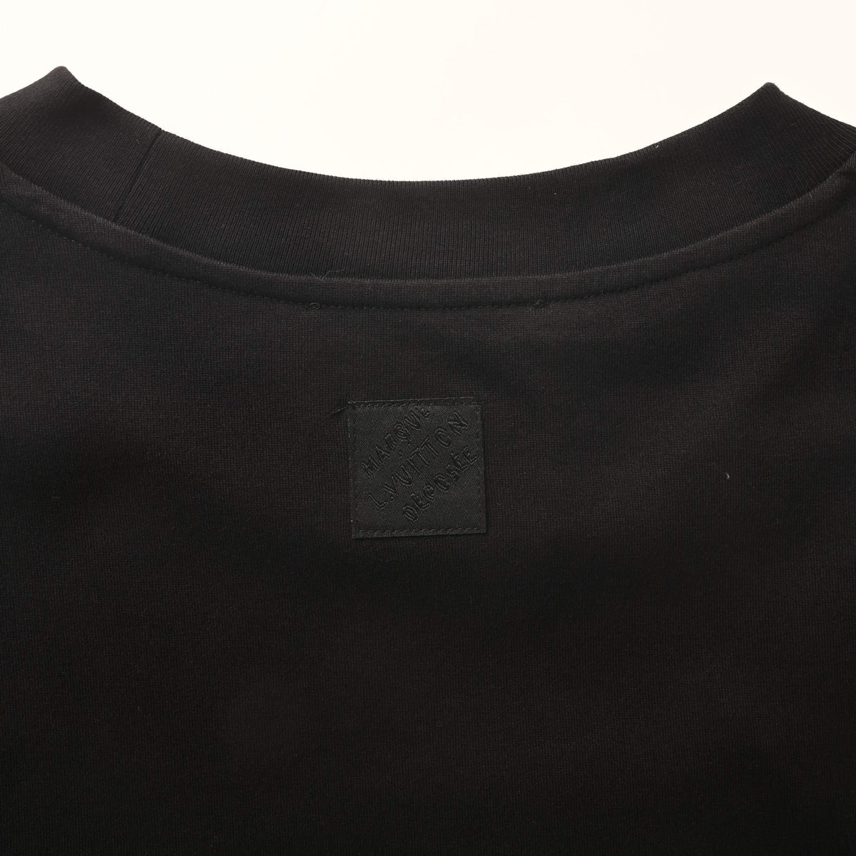 Louis Vuitton Rhinestone Letter T-Shirt – Designer Short Sleeve Statement Streetwear