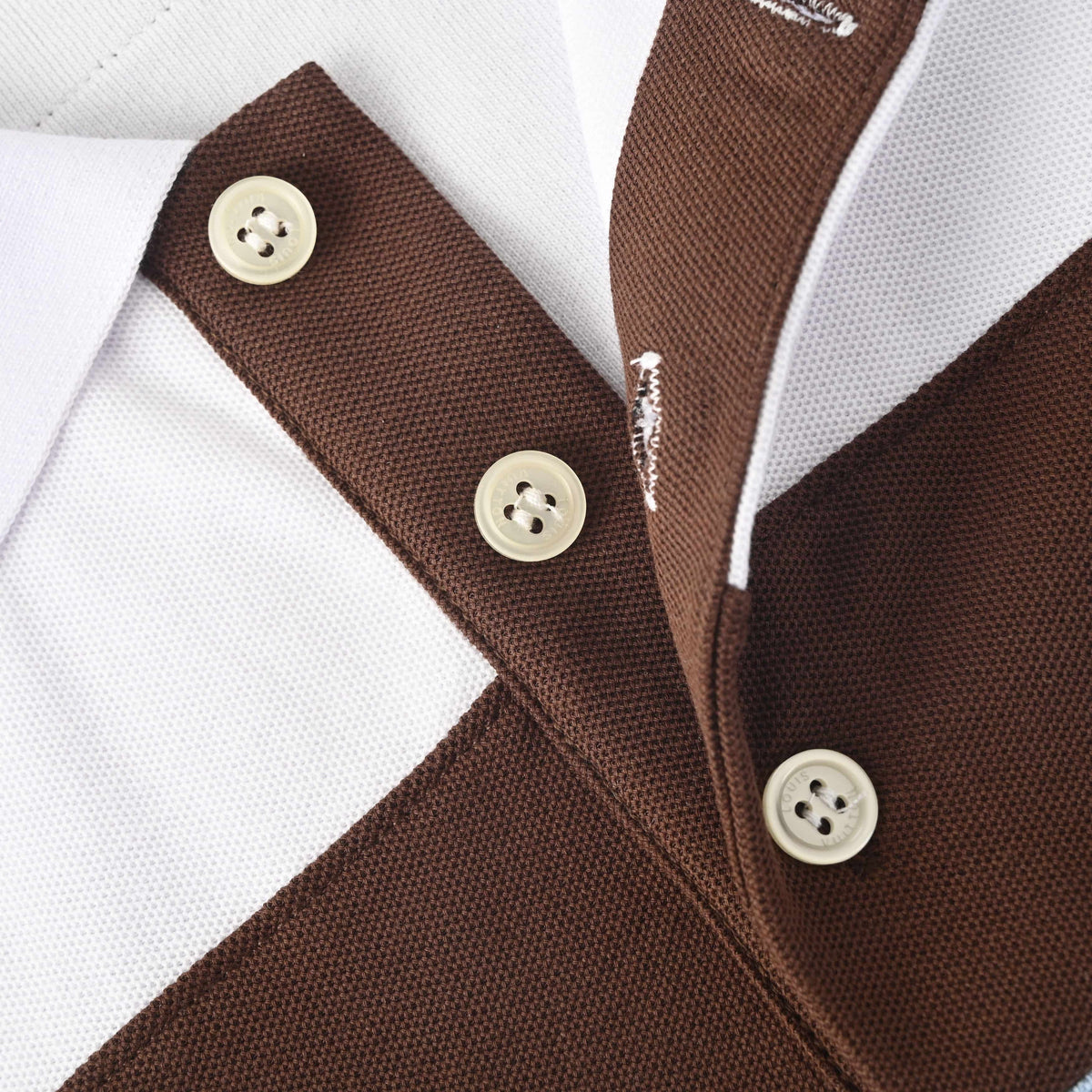 Louis Vuitton Contrast Stripe Polo Shirt | Designer Smart Casual Style