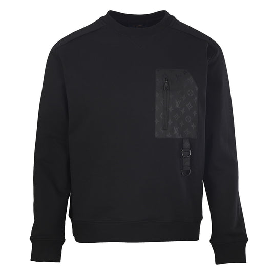 Louis Vuitton Monogram Patchwork Pocket Sweatshirt | Luxury Streetwear