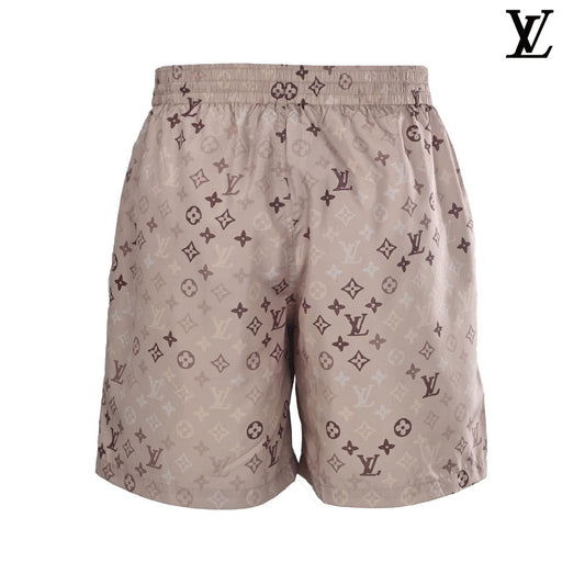 Louis Vuitton Nude Monogram Allover Print Swim Shorts