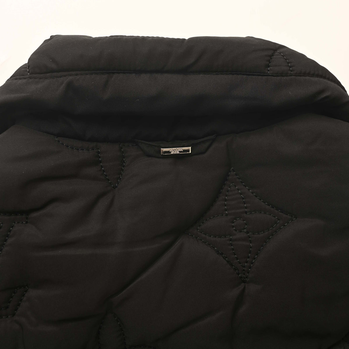 Louis Vuitton Monogram Lightweight Padded Jacket | Cinched-Waist Designer Outerwear for Casual Streetwear Layering