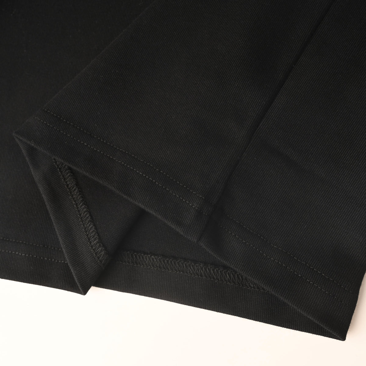 LOEWE Black Tonal Anagram Embroidered Long-Sleeve T-Shirt, Unisex Crewneck Tee with Subtle Chest Logo for Minimalist Casual Layering