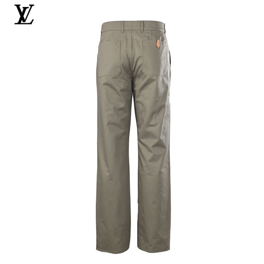 Louis Vuitton Paint-Splatter Carpenter Cargo Shorts