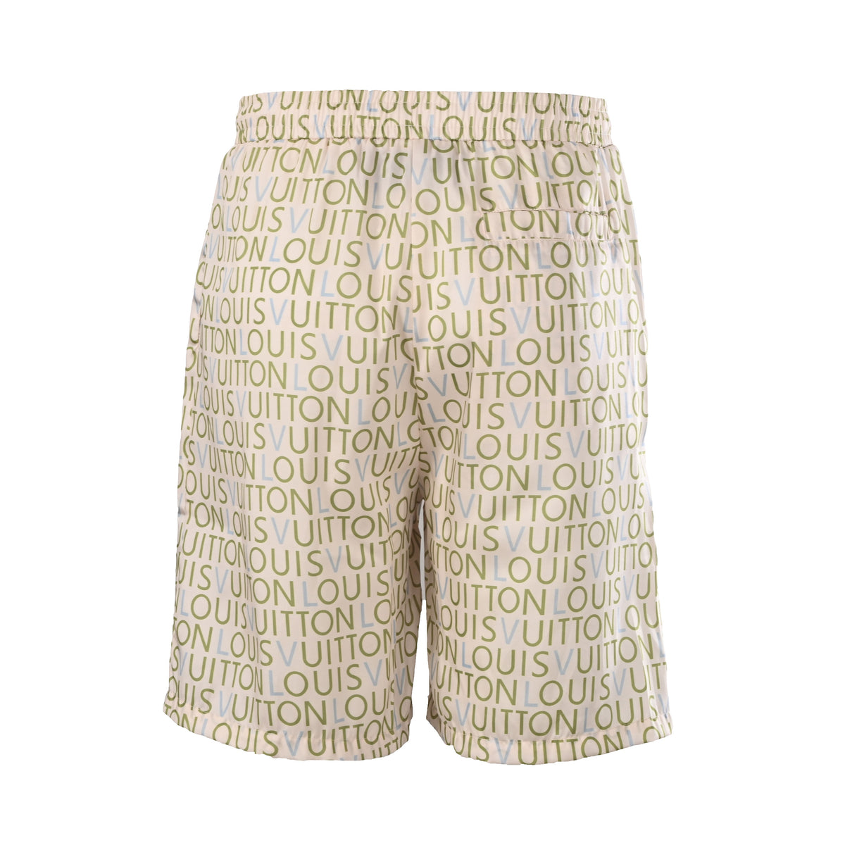 Louis Vuitton All-Over Letter Print Shorts | Luxury Resort Streetwear