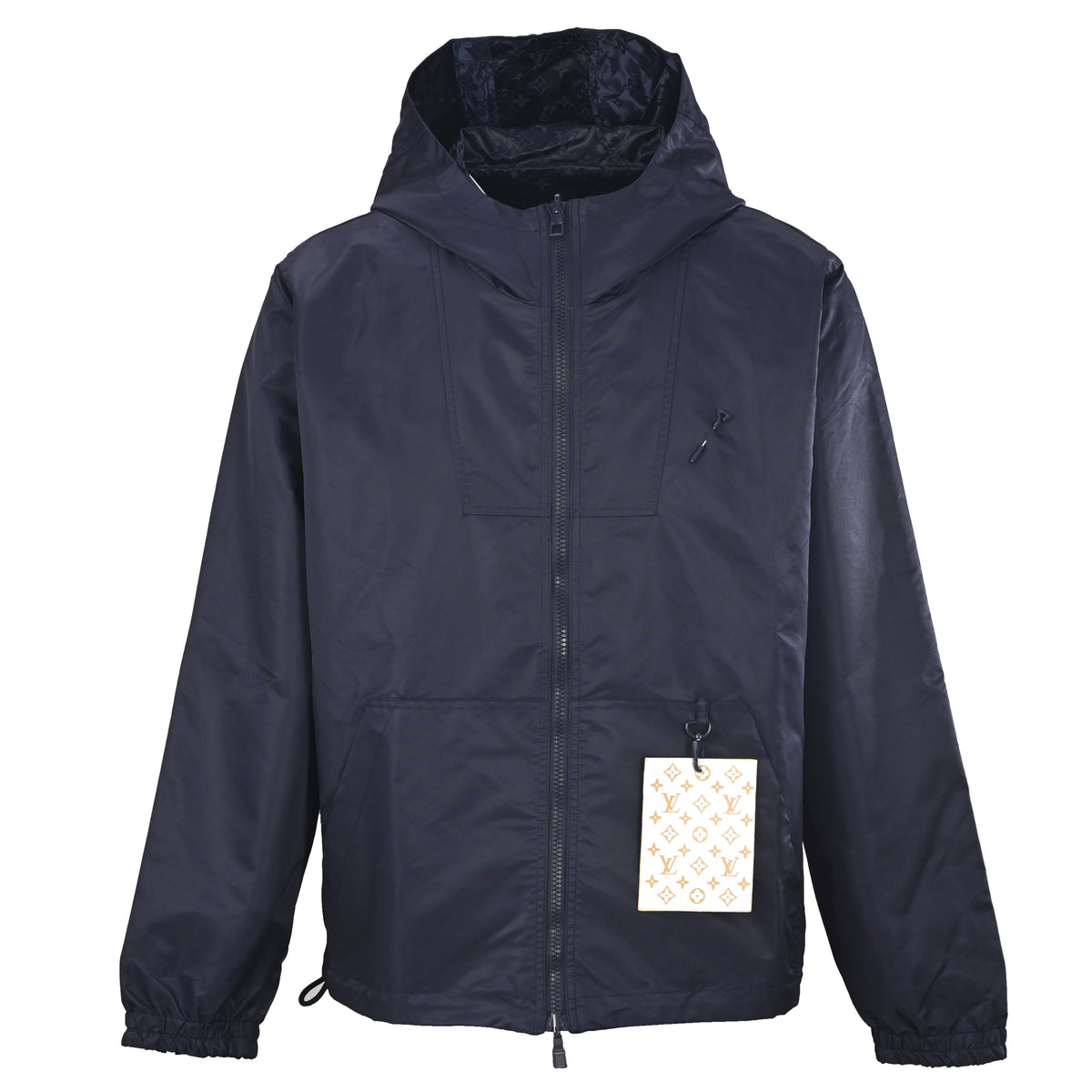 Louis Vuitton Reversible Tonal Jacquard Jacket | Luxury Outdoor Style