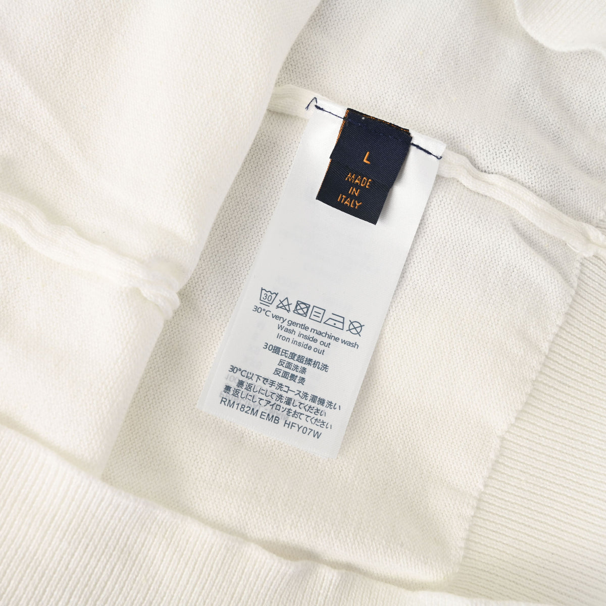 Louis Vuitton Monogram Jacquard Knit T-Shirt | Designer Casual Luxury