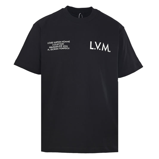 Louis Vuitton Dual Graphic Inkjet Print T-Shirt | Designer Streetwear