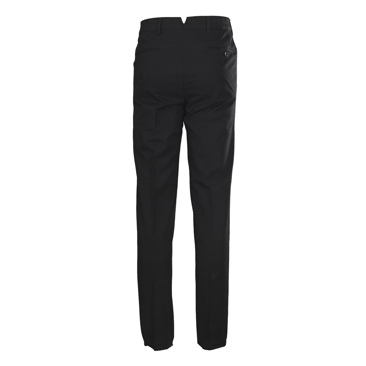 Louis Vuitton Black Tonal Monogram Jacquard Dress Trousers, Wool Satin Tailored Suit Pants with Slim Straight-Leg Silhouette and Hand-Finished Hems