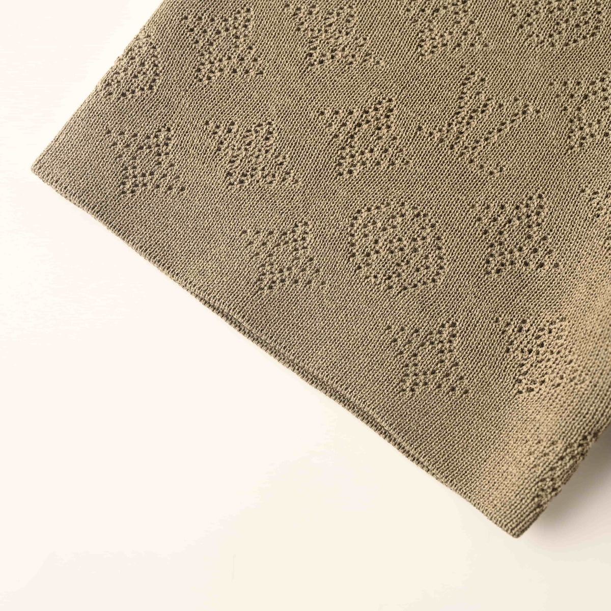 Louis Vuitton Taupe Monogram Openwork Polo | Luxury Smart Casual Knitwear