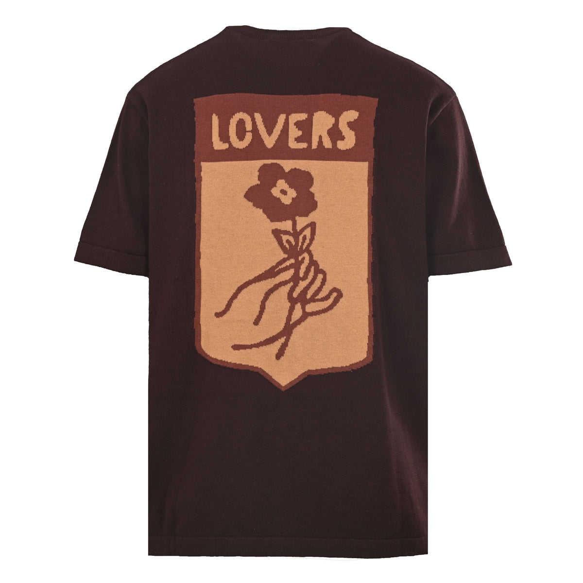 Louis Vuitton Treasure Chest Jacquard Knit T-Shirt | Designer Knitwear
