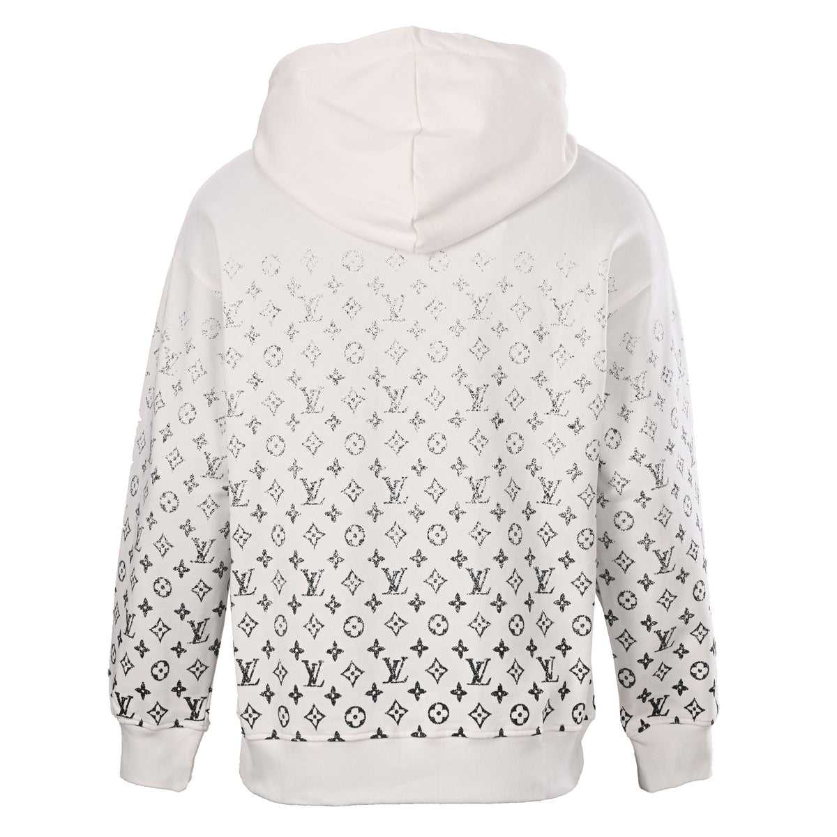 Louis Vuitton Ombré Monogram Hooded Sweatshirt - Lightweight Unisex Hoodie for Casual Designer Streetwear
