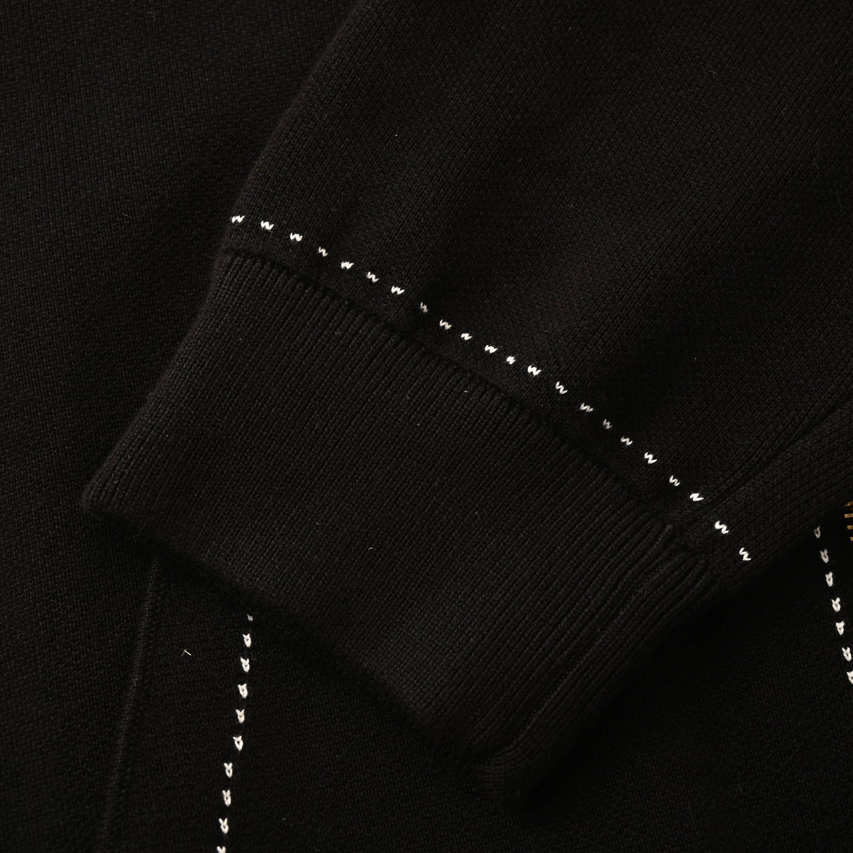 Louis Vuitton Intarsia Jacquard Logo Hooded Jacket | Cotton-Blend Designer Knitwear for Casual Streetwear