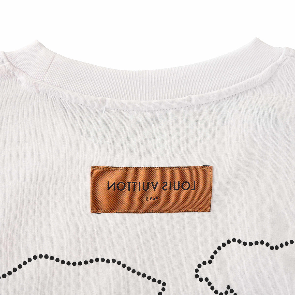 Louis Vuitton Dashed Cloud Logo Graphic T-Shirt | Designer Streetwear