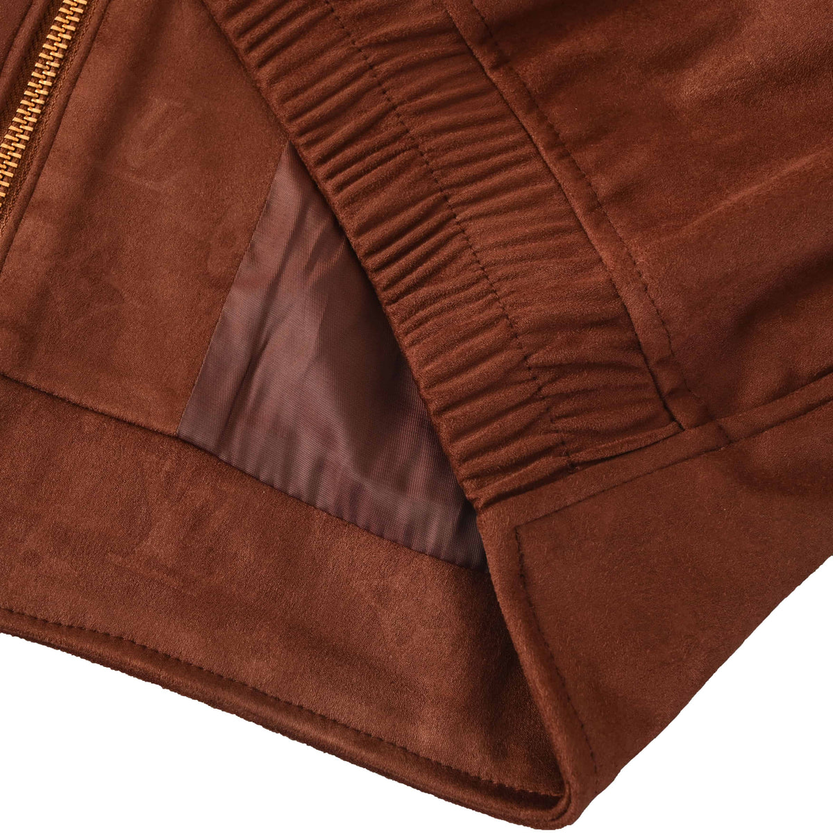 Louis Vuitton Monogram Embossed Suede Leather Hooded Jacket | All-Over Pattern Designer Outerwear for Casual Streetwear