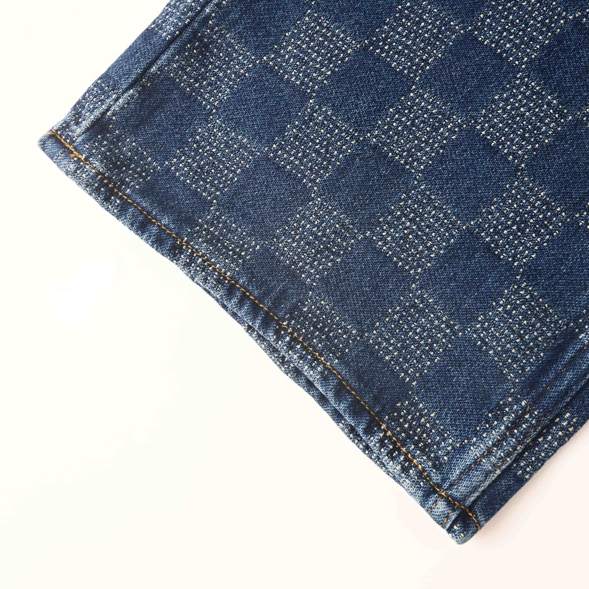 Louis Vuitton Damier Checkerboard Skater Jeans | Designer Streetwear Denim