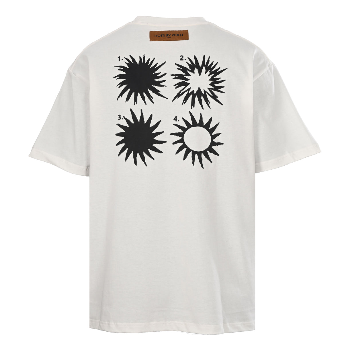 Louis Vuitton Sun Puff-Print Back Graphic Tee | Luxury Streetwear