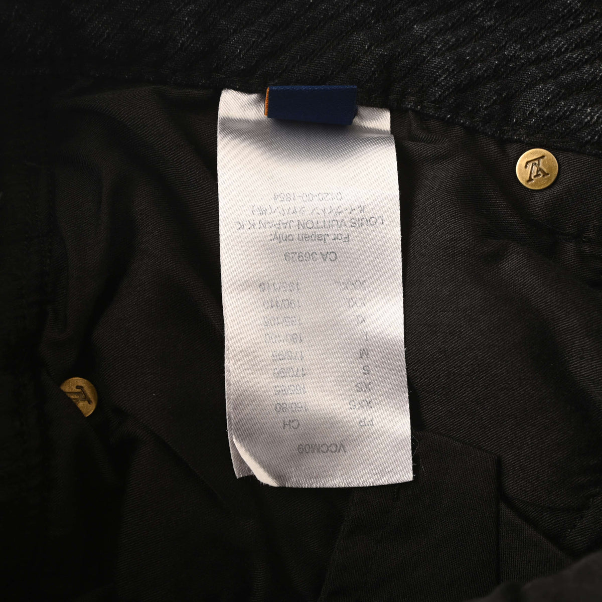 Louis Vuitton Monogram Print Twill Jeans | Luxury Designer Denim Streetwear