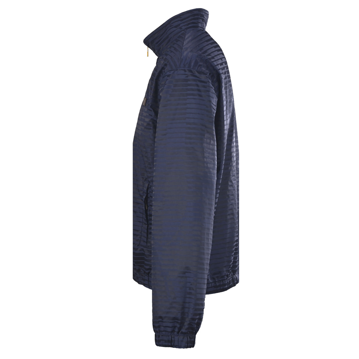 Louis Vuitton Monogram Striped Jacquard Stand-Collar Track Jacket | Designer Athleisure & Luxury Streetwear