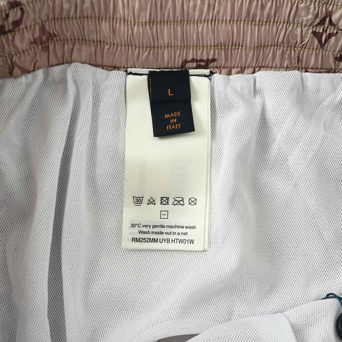Louis Vuitton Khaki Monogram Drawstring Shorts | Designer Vacation Style