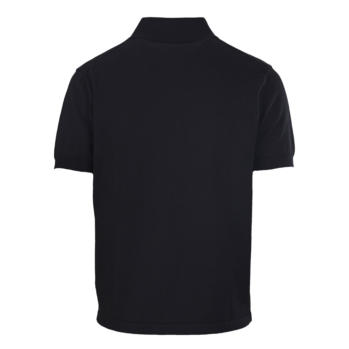 Louis Vuitton Leather-Detail Knit Polo – Designer Short-Sleeve Shirt
