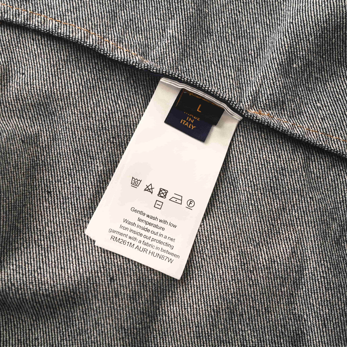 Louis Vuitton Panelled Embroidered Denim Jacket | Statement Designer Jean Outerwear for Casual Streetwear Layering