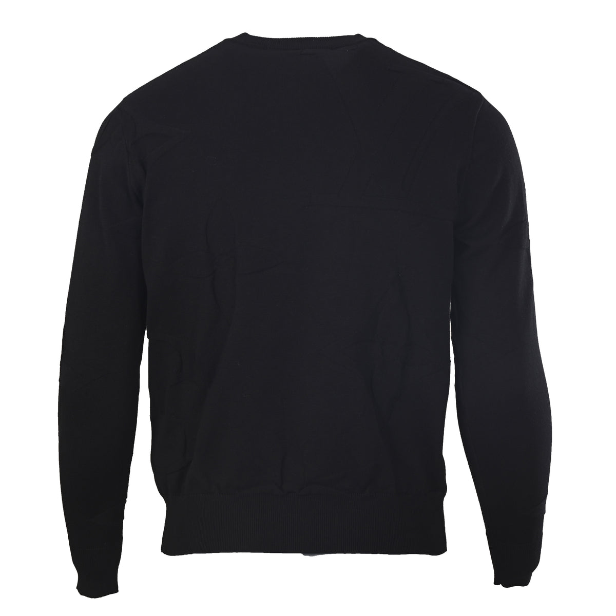 Louis Vuitton Sculpted Jacquard Cotton Crewneck Sweater - Textured Designer Knitwear for Smart-Casual Layering