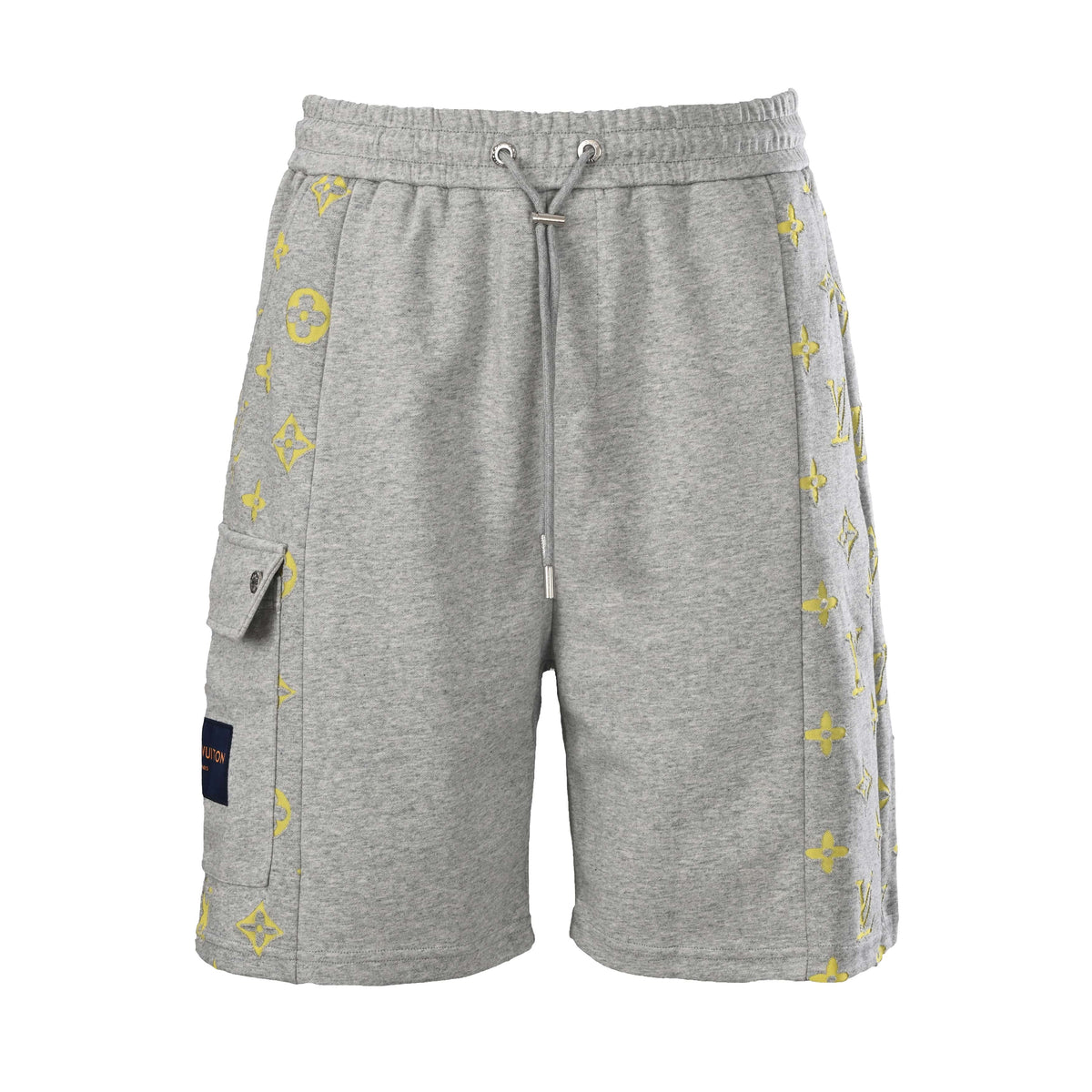 Louis Vuitton Monogram Burnout Cargo Shorts | Designer Utility Streetwear