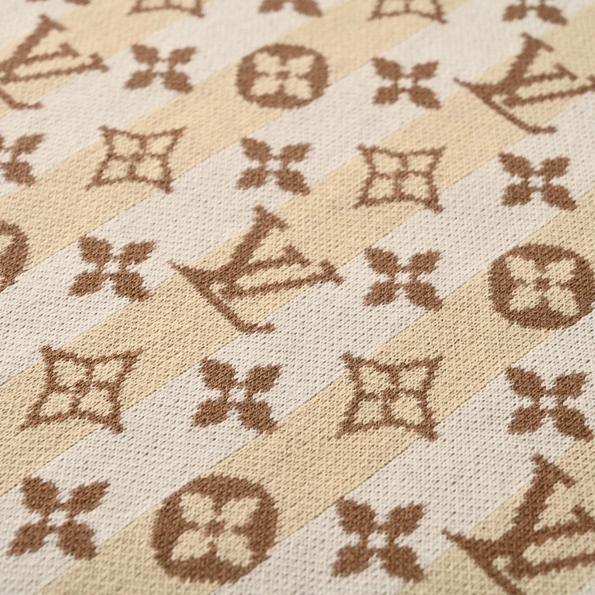 Louis Vuitton All-Over Monogram Jacquard Knit Tee | Luxury Knitwear