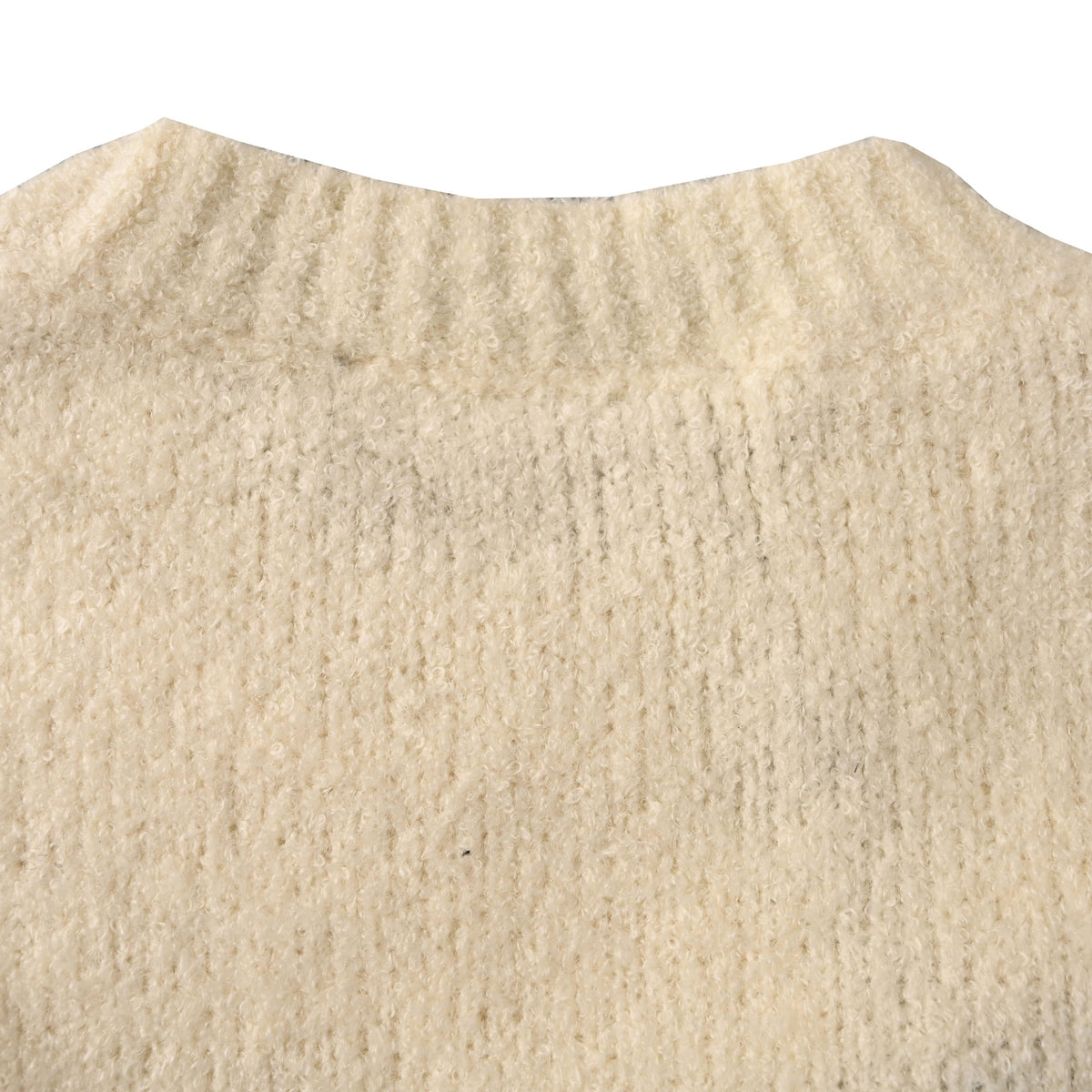 Louis Vuitton Wool Knit Crewneck Pullover with Raised Cursive Embroidery | Designer Sweater & Luxury Casual Style