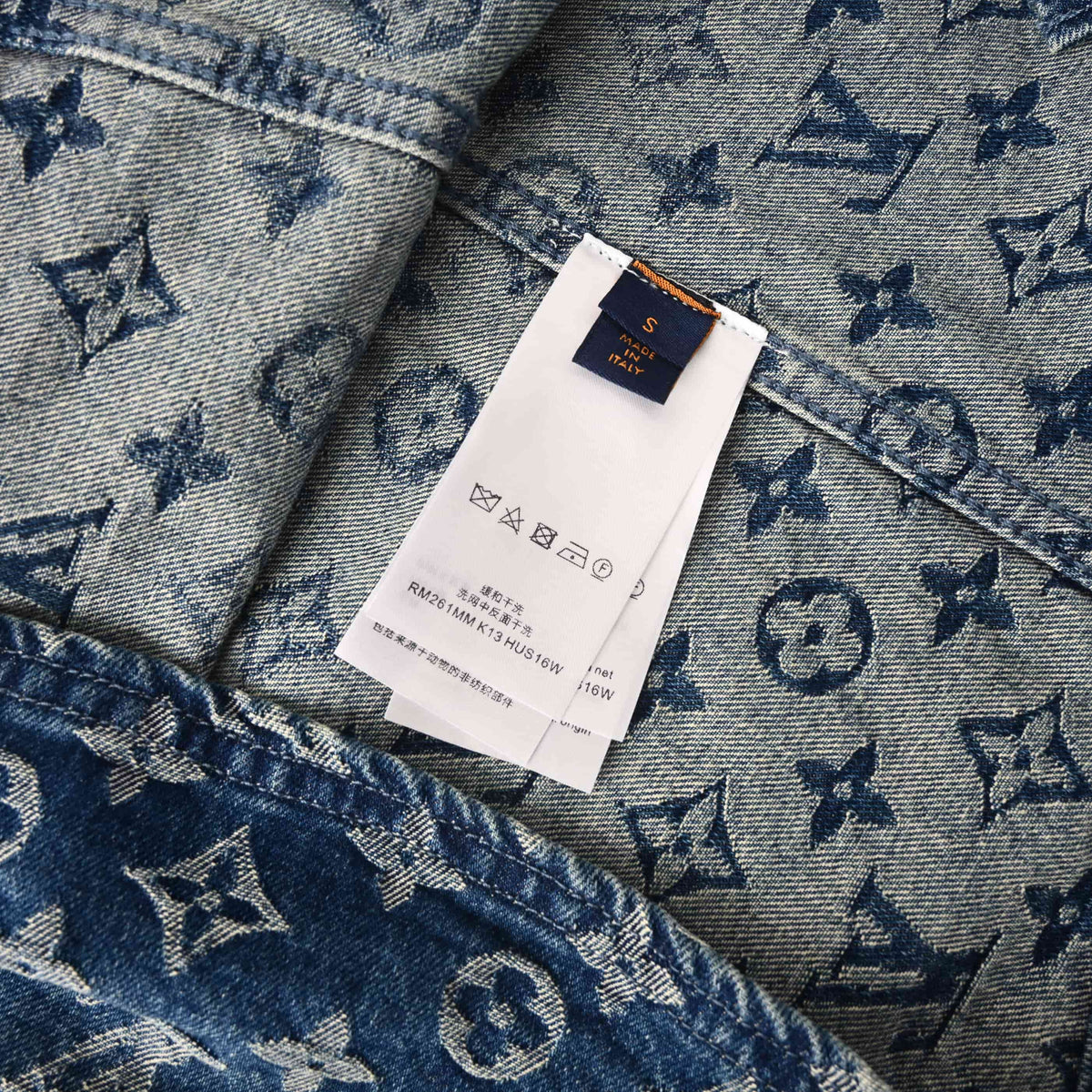 Louis Vuitton Check Gradient Jacquard Denim Shirt | Luxury Casual Designer