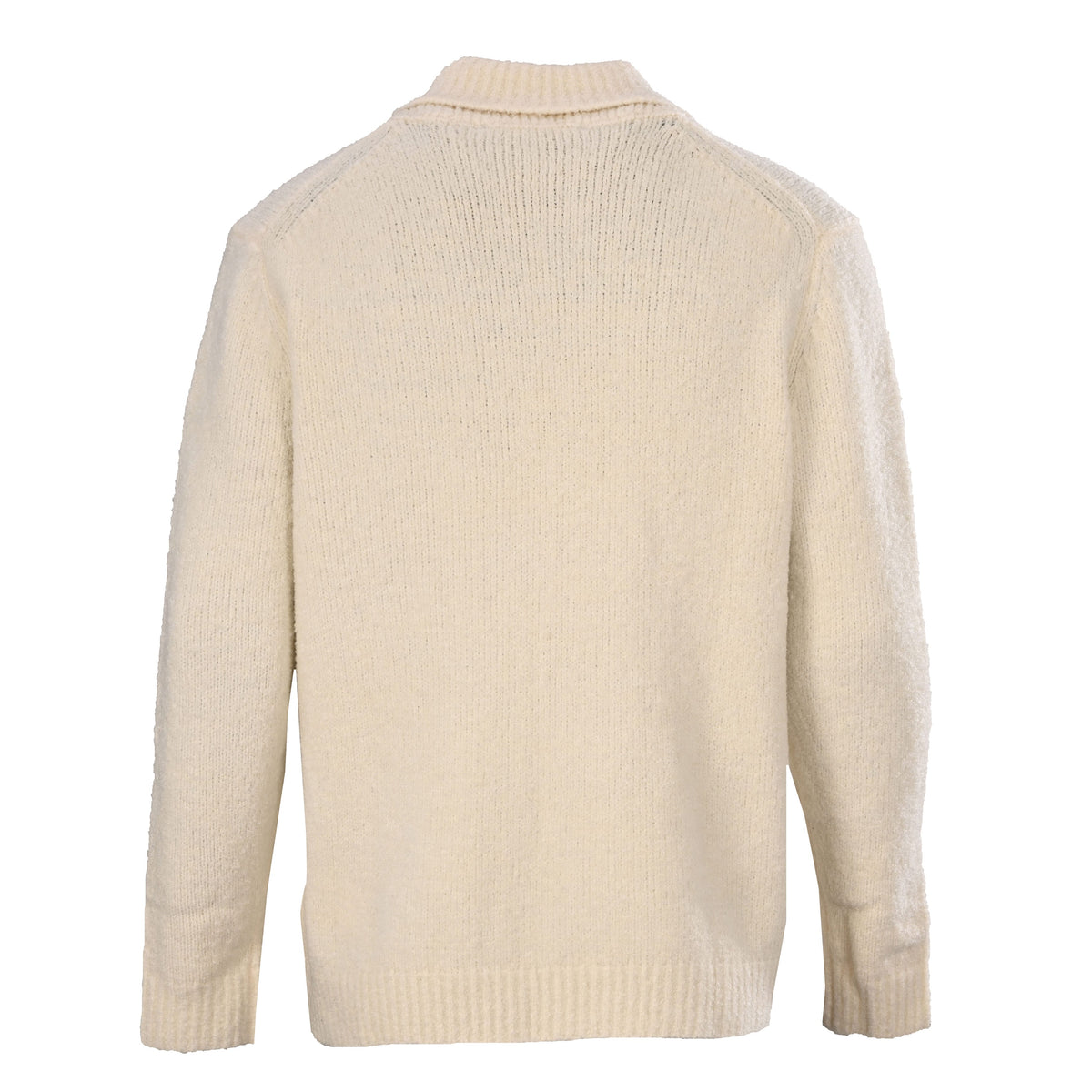 Louis Vuitton Script-Embroidered Wool Cardigan | Full-Zip Stand-Collar Sweater Jacket for Designer Casual Style