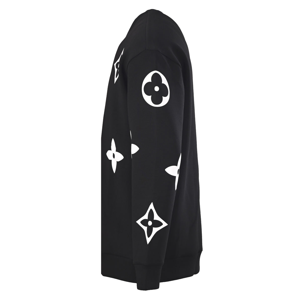 Louis Vuitton All-Over Monogram Print Crewneck Sweatshirt | Designer Casual Pullover for Everyday Streetwear Outfits