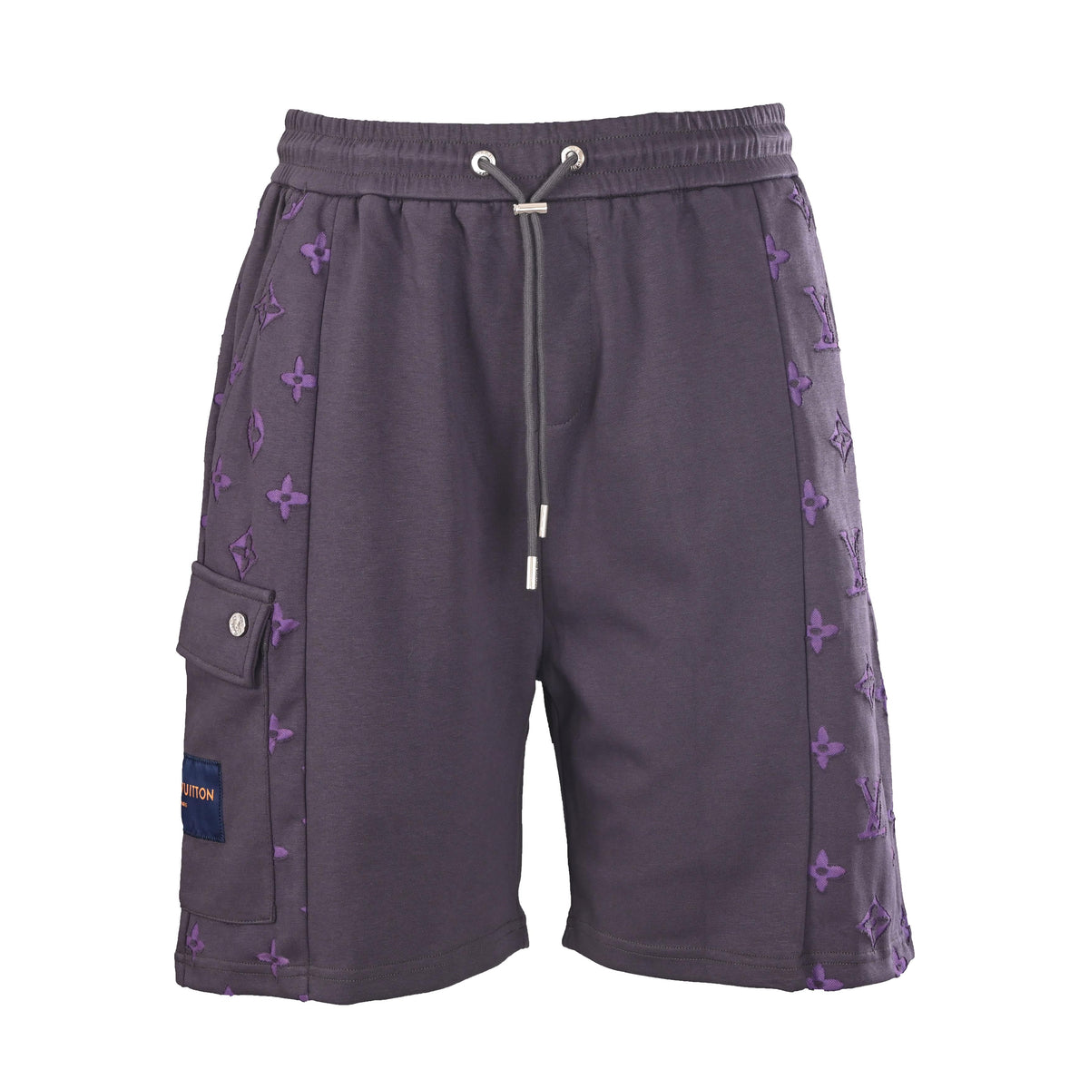 Louis Vuitton Burnout Monogram Cargo Shorts | Luxury Workwear Style