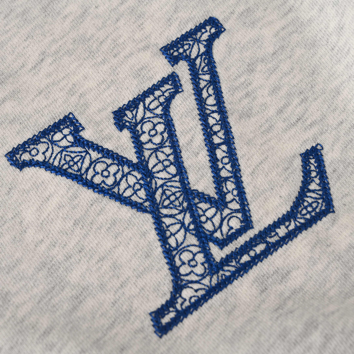 Louis Vuitton Tatami-Stitch Embroidered Logo Hoodie | Designer Streetwear Hooded Sweatshirt