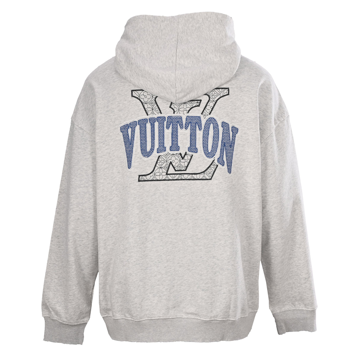 Louis Vuitton Tatami-Stitch Embroidered Logo Hoodie | Designer Streetwear Hooded Sweatshirt