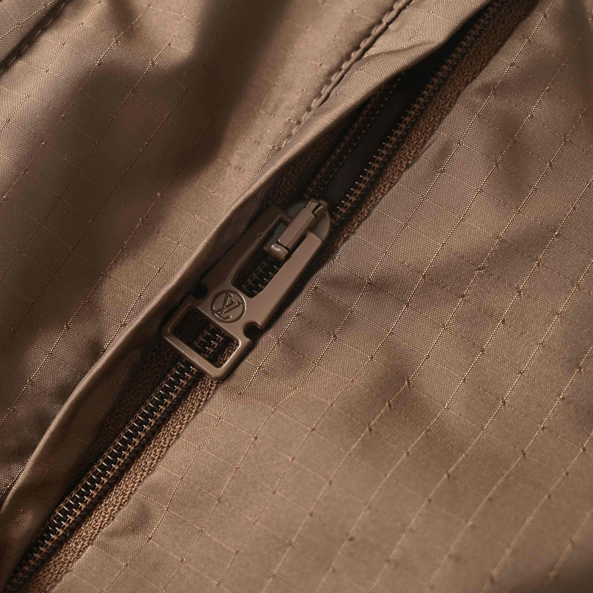Louis Vuitton Technical Fabric Rubber Patch Swim Shorts | Luxury Resort Wear