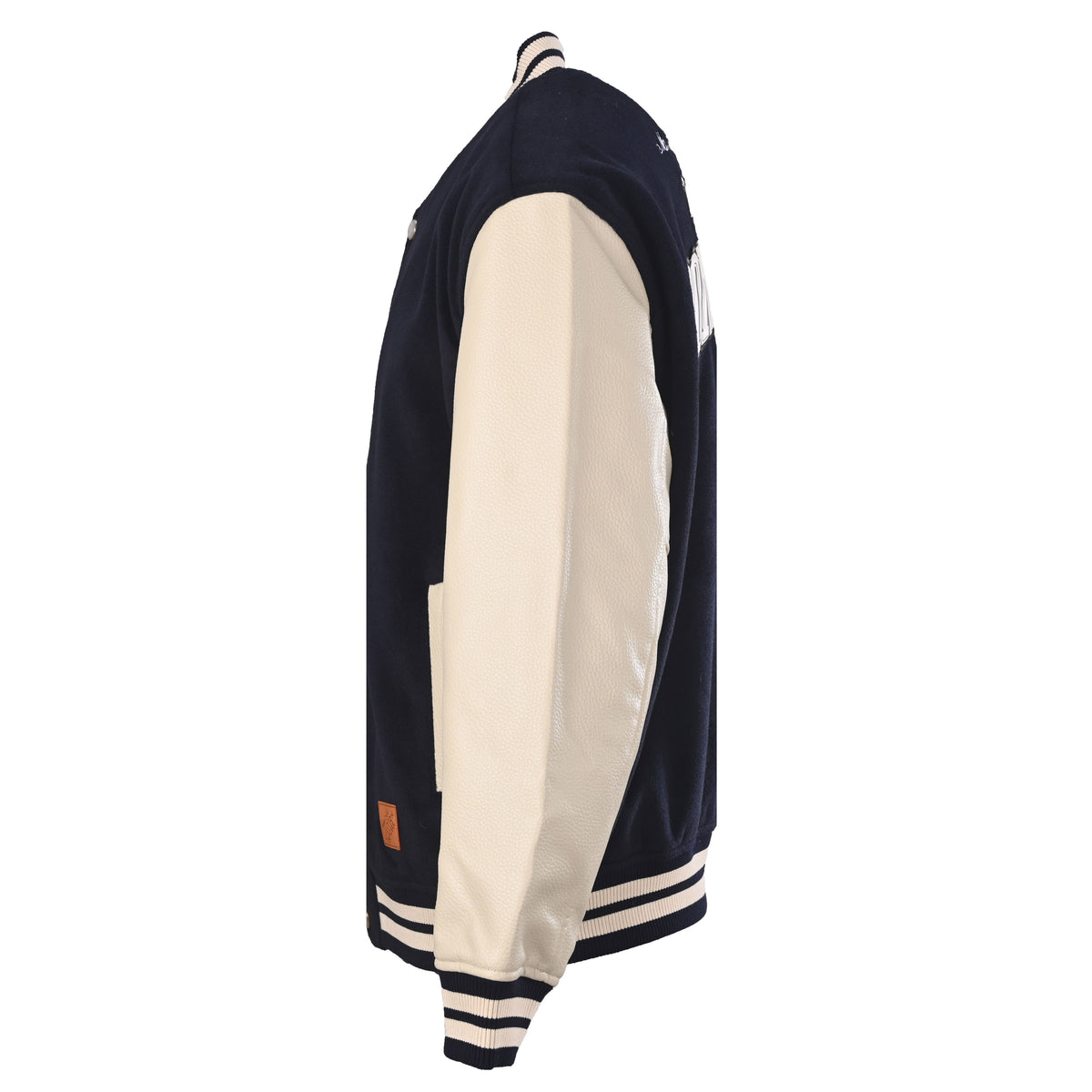 Louis Vuitton Back Lettering Baseball Jacket with Monogram Interior | Designer Varsity Streetwear Outerwear