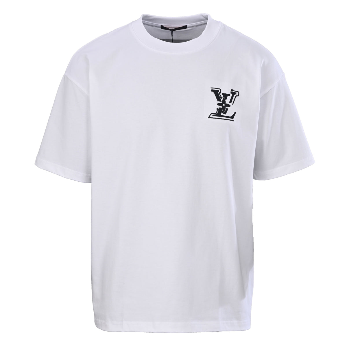 Louis Vuitton Front & Back Logo Embroidered T-Shirt | Designer Streetwear