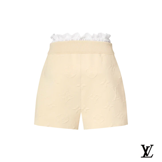 Louis Vuitton Brown Washed Drawstring Shorts